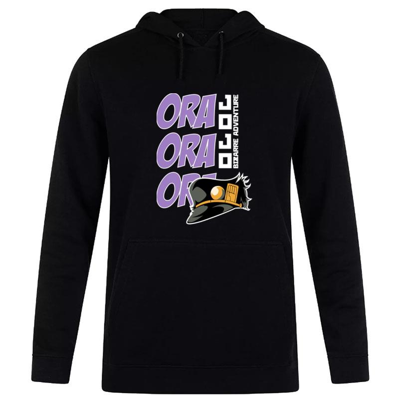 Ora Ora Ora Dark Jojo'S Bizarre Adventure Hoodie