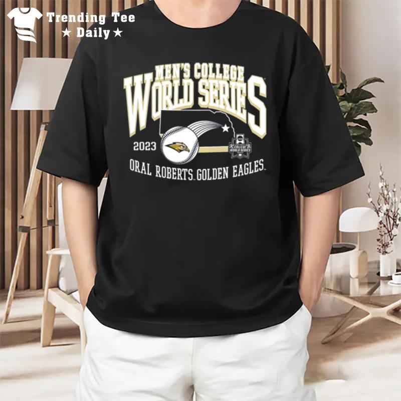 Oral Roberts Golden Eagles 2023 Ncaa Baseball College World Series T-Shirt