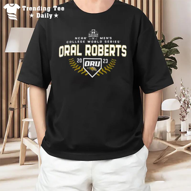 Oral Roberts Golden Eagles 2023 Ncaa College World Series - Champion T-Shirt