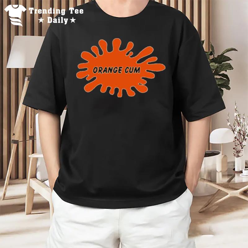 Orange Cum T-Shirt