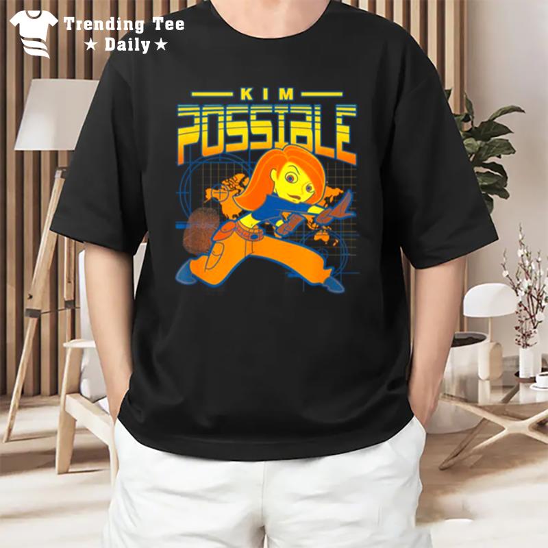 Orange Design Kim Possible T-Shirt