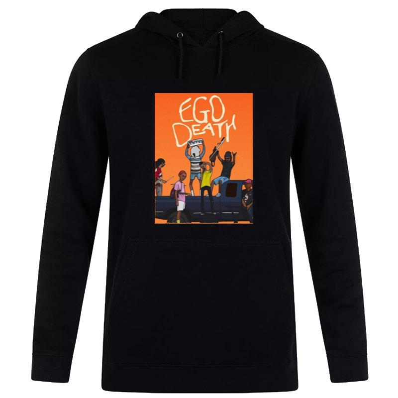 Orange Ego Death The Internet Band Hoodie