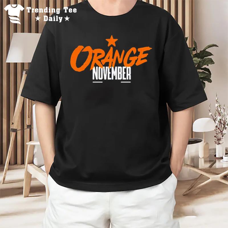 Orange November Houston Astros T-Shirt