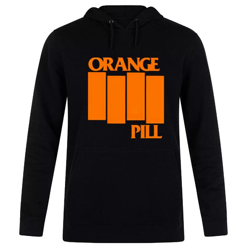 Orange Pill Flag Hoodie