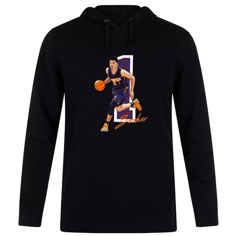 Orange Signature Devin Booker Basketball Hoodie