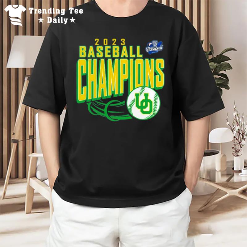 Oregon Ducks 2023 Pac 12 Baseball Champions T-Shirt