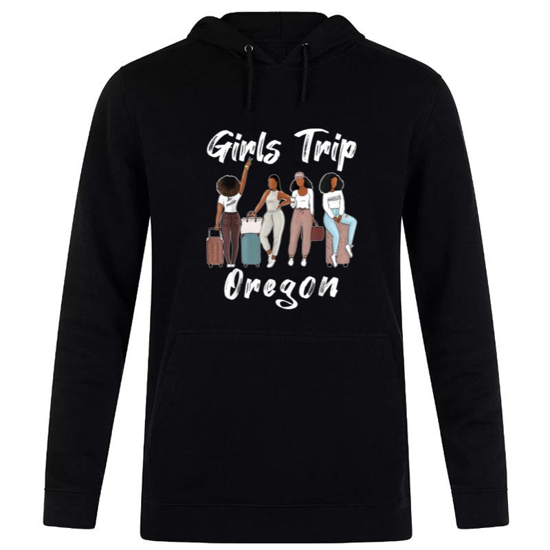 Oregon Girls Trip 2023 Funny Best Friends Summer Holiday Hoodie