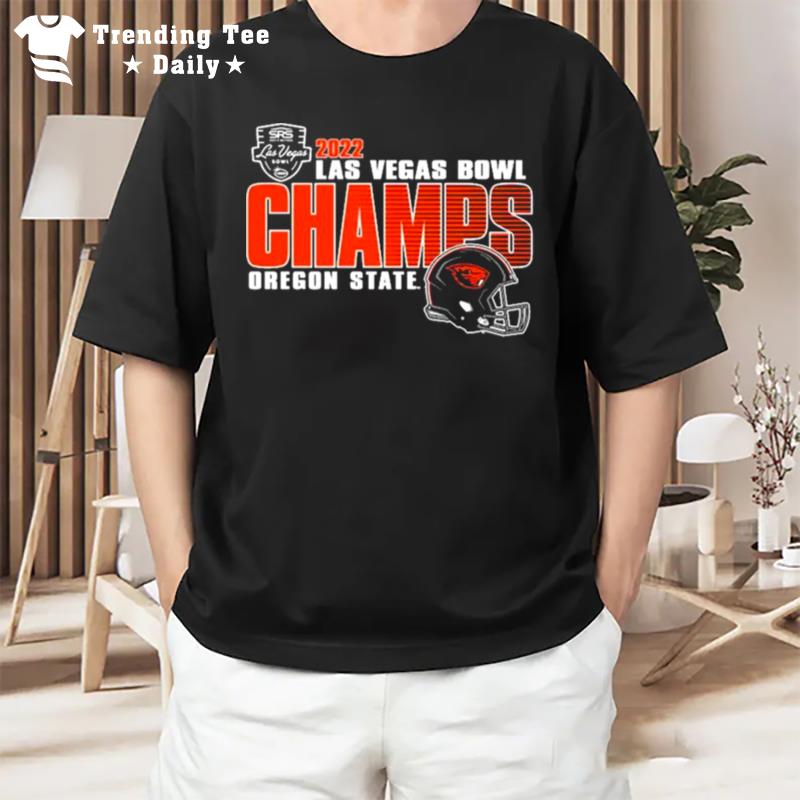 Oregon State Beavers 2022 Las Vegas Bowl Champions T-Shirt