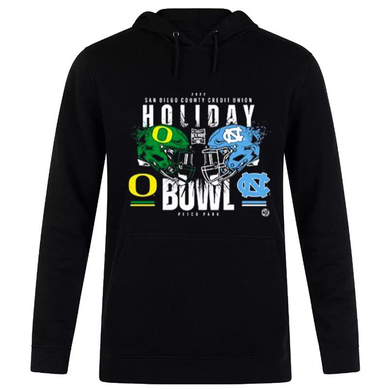 Oregon Vs North Carolina 2022 Holiday Bowl Matchup Hoodie