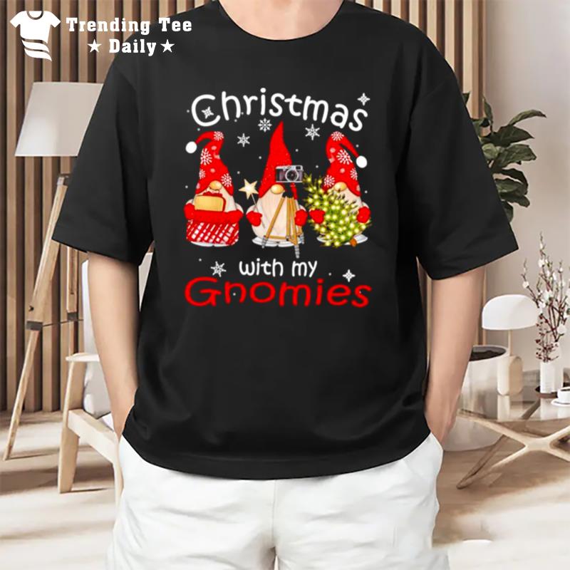 Original Christmas With My Gnomies T-Shirt