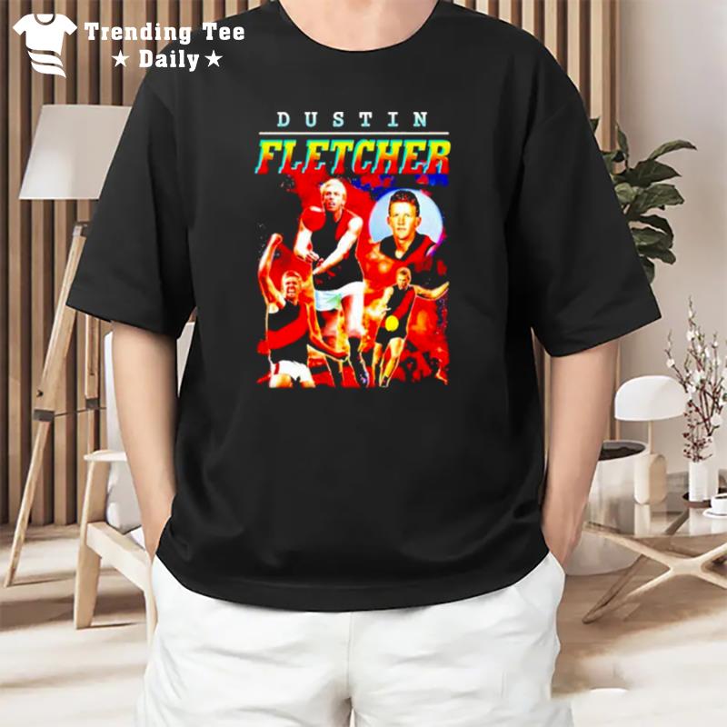 Original Dustin Fletcher Australian Rules Footballer T-Shirt