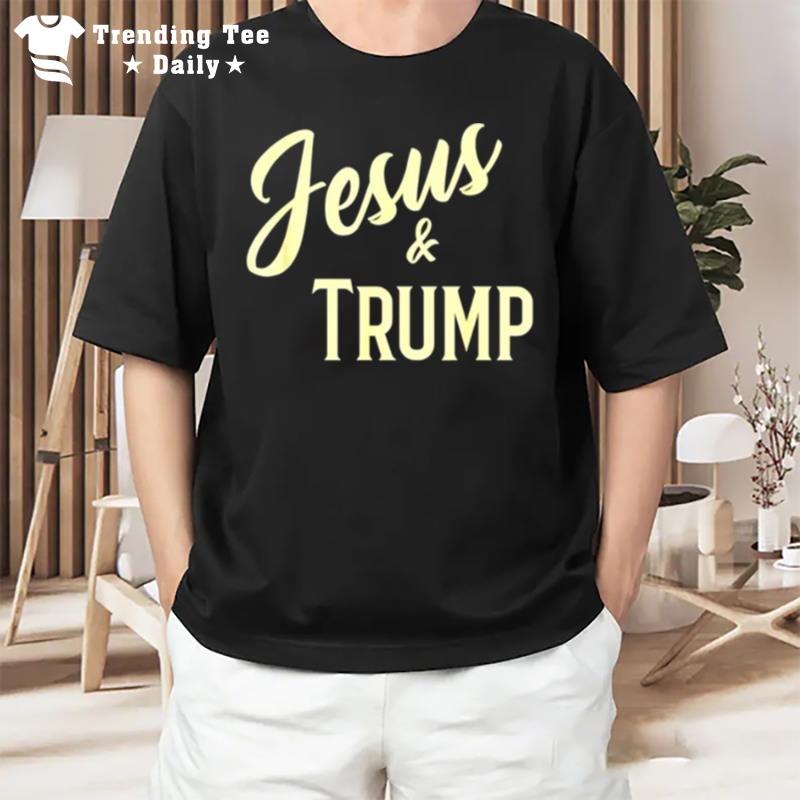 Original Jesus And Trump T-Shirt