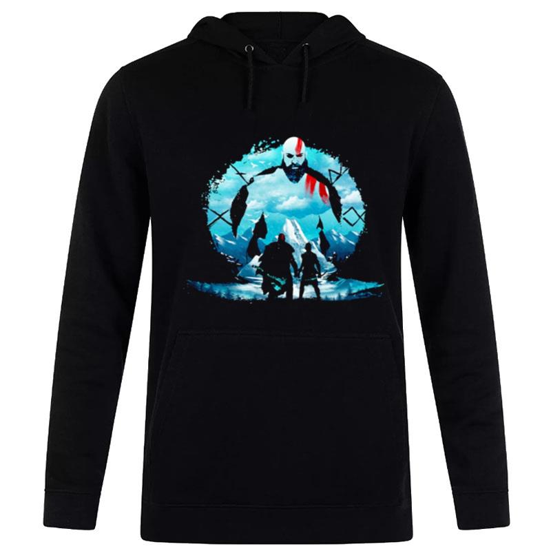 Original Kratos Landscape God Of War Ragnarok Hoodie