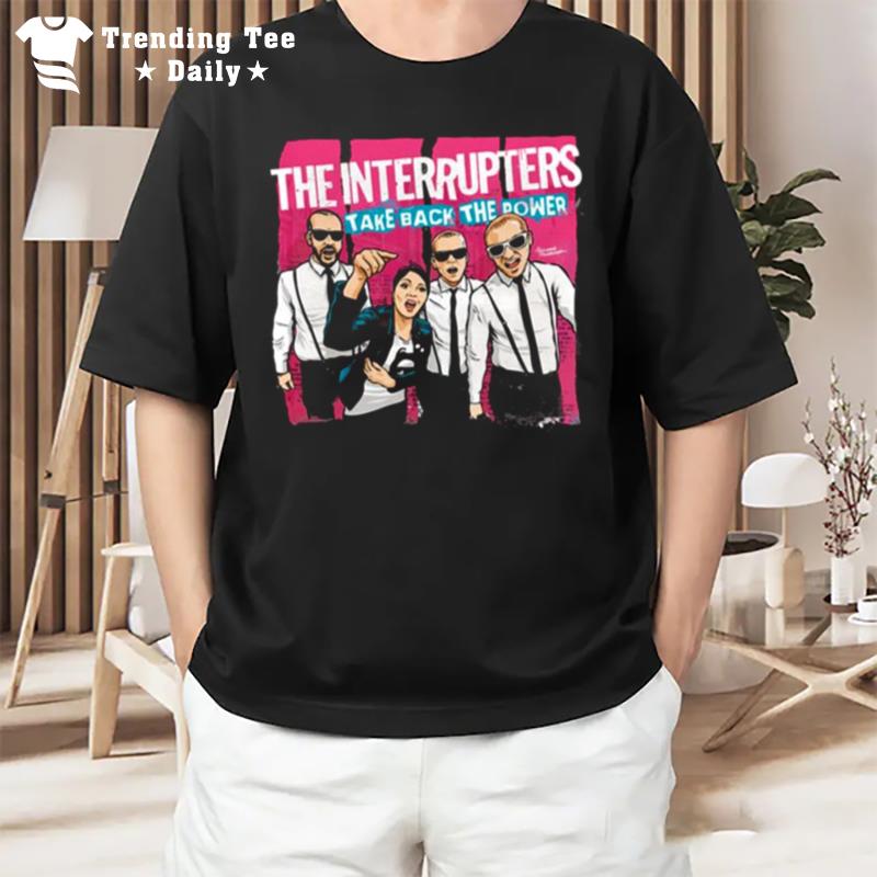 Original Pink Art The Interrupters T-Shirt