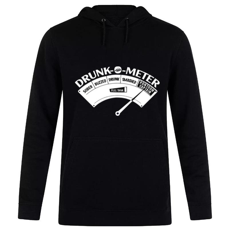 Original Pontoon Drunk O Meter Hoodie