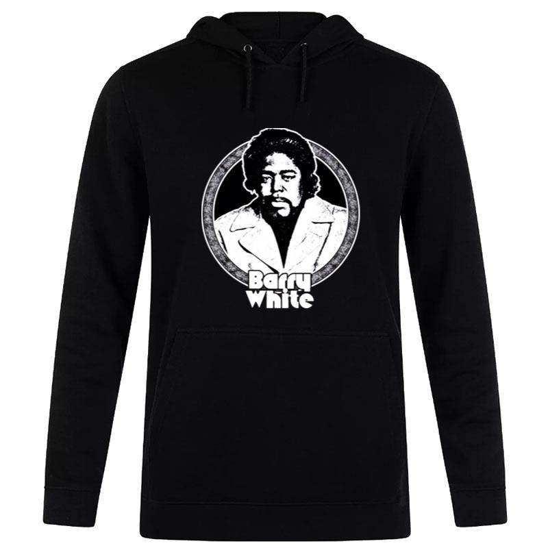 Original Retro Style Barry White Design Hoodie