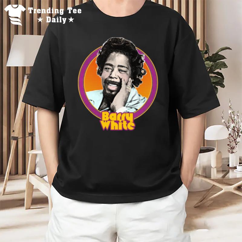 Original Retro Style Barry White T-Shirt