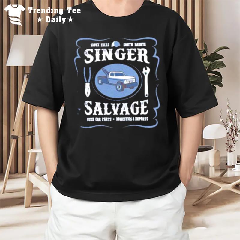 Original Sioux Falls South Dakota Singer Salvage T-Shirt