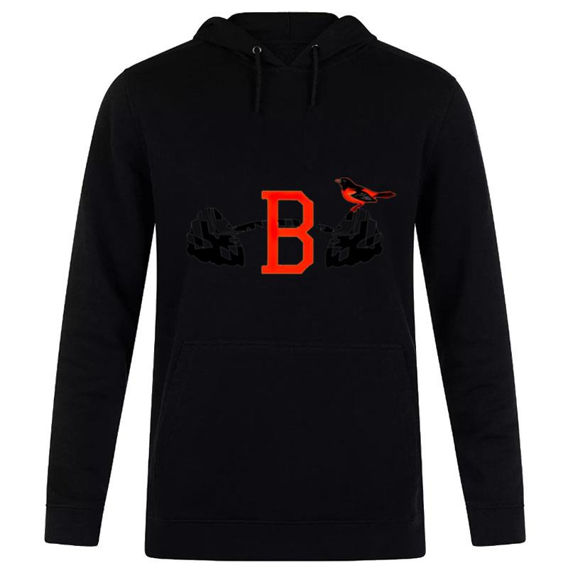 Orioles Mascots And Barbell Hoodie