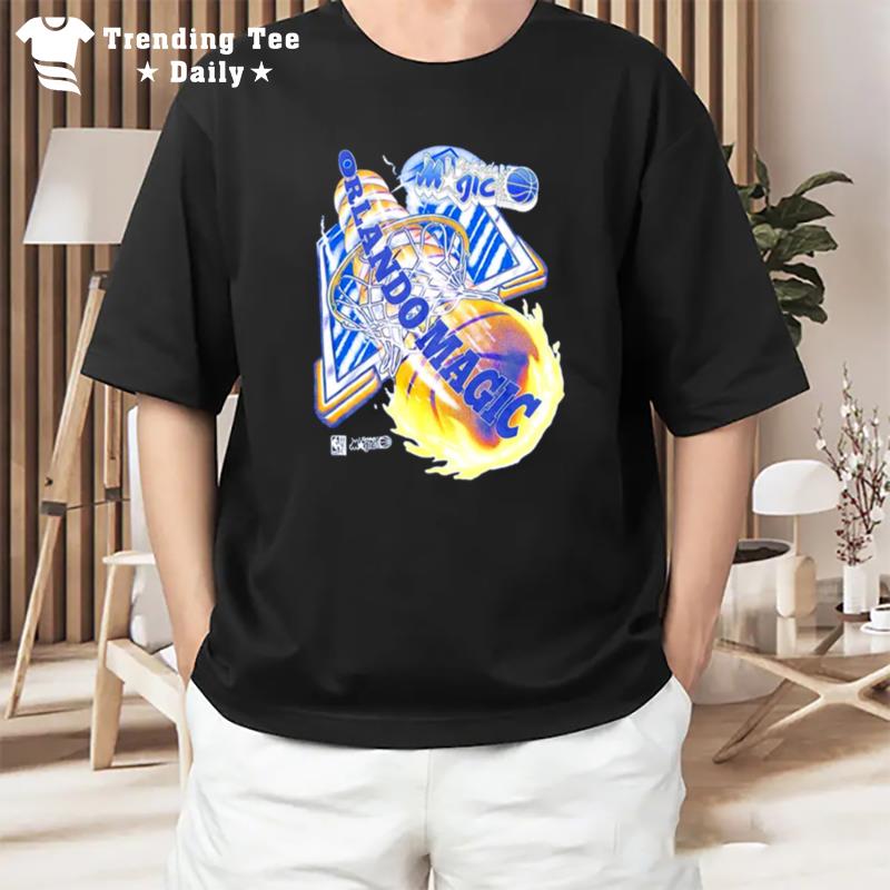 Orlando Magic On Fire Nba T-Shirt