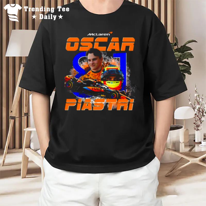 Oscar Piastri Formula One F1 Driver 2023 Fan Ar T-Shirt