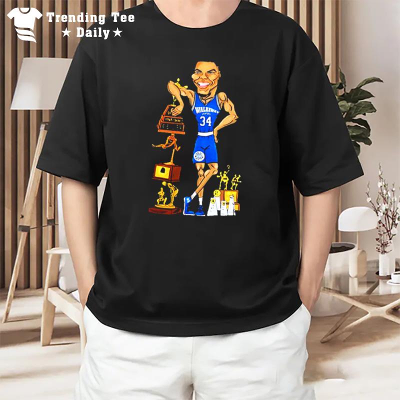 Oscar Tshiebwe Trophies T-Shirt