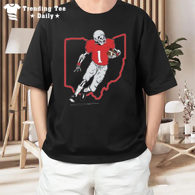 Osu Football Sheketon T-Shirt