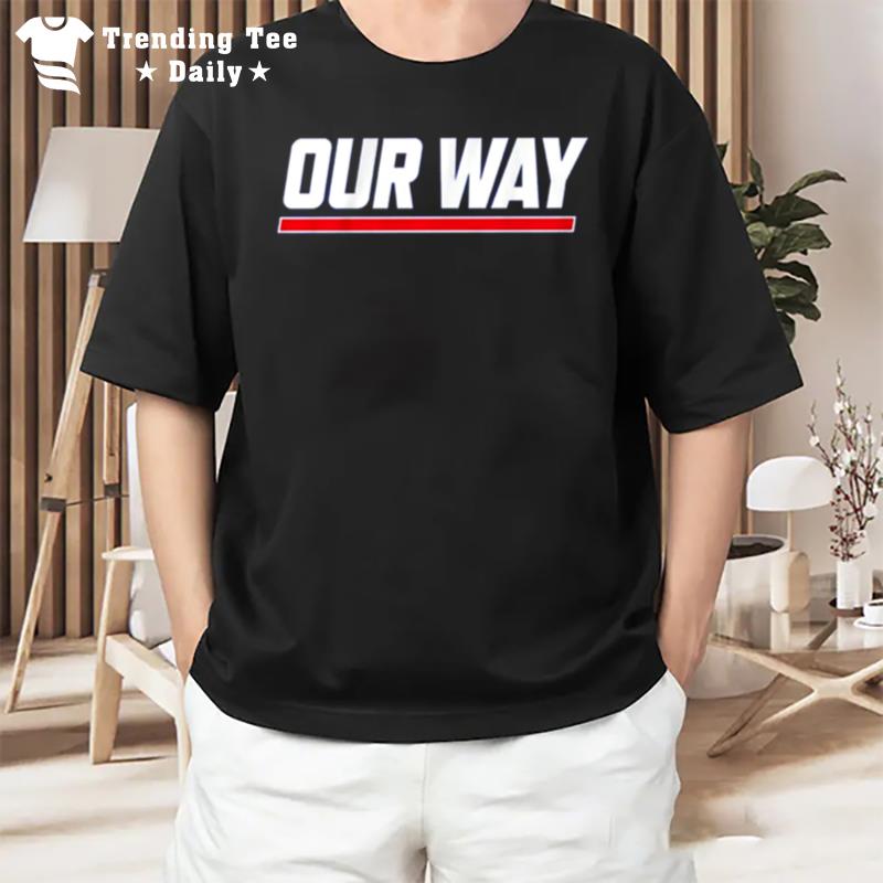 Our Way New York Giants Football T-Shirt