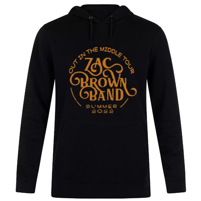 Out In The Middle Tour Zac Brown Band Hoodie