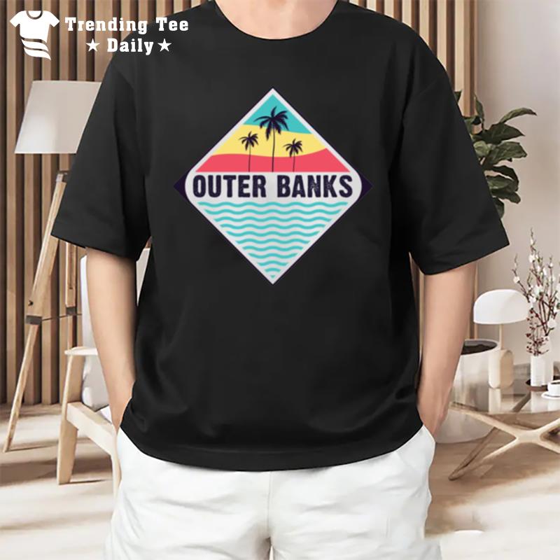 Outer Banks Vibes Summer Vibes Retro T-Shirt