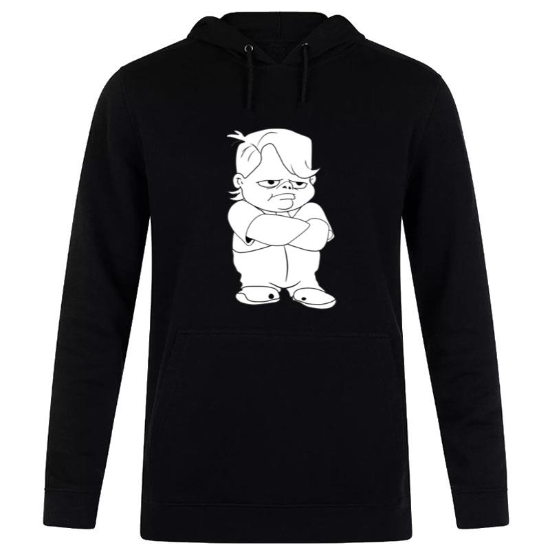 Outline Art Louie Anderson Cartoon Life With Louie Hoodie