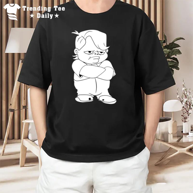 Outline Art Louie Anderson Cartoon Life With Louie T-Shirt