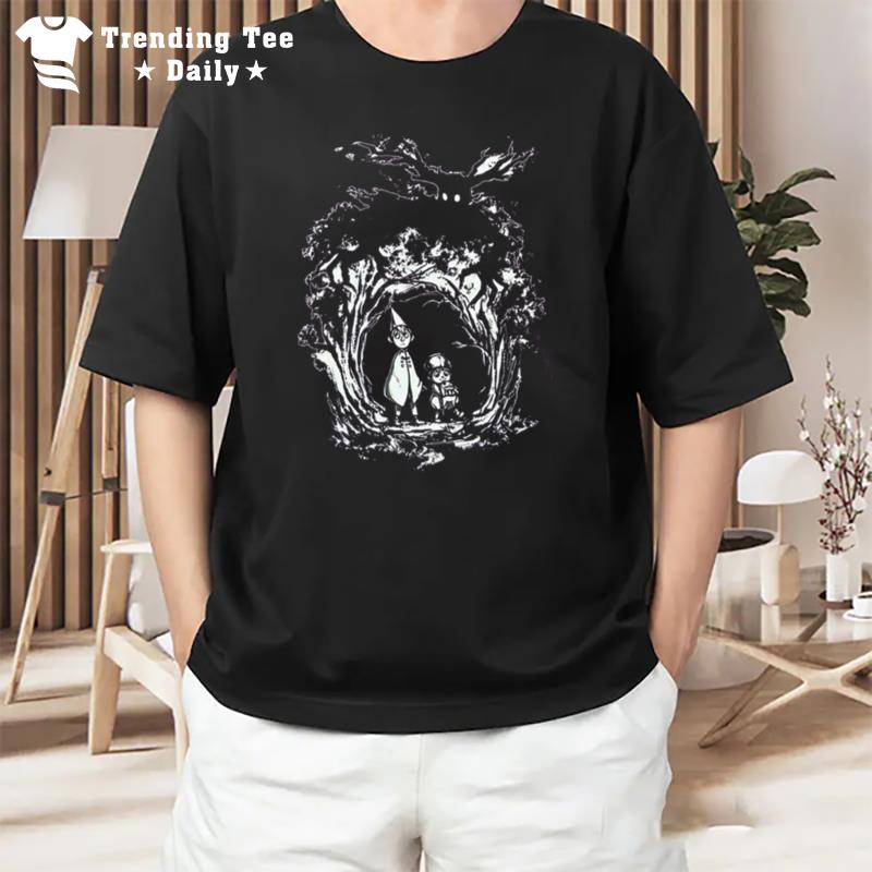 Over The Garden Wall Pottsfield Halloween Vintage T-Shirt