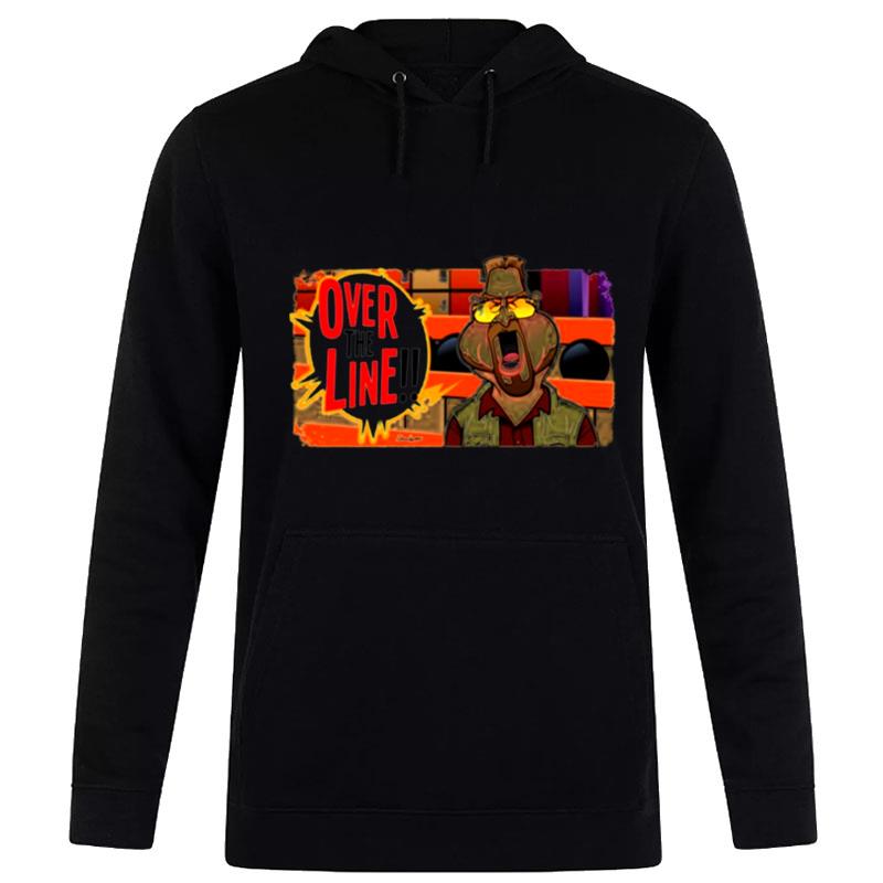 Over The Line Bowling Hoodie