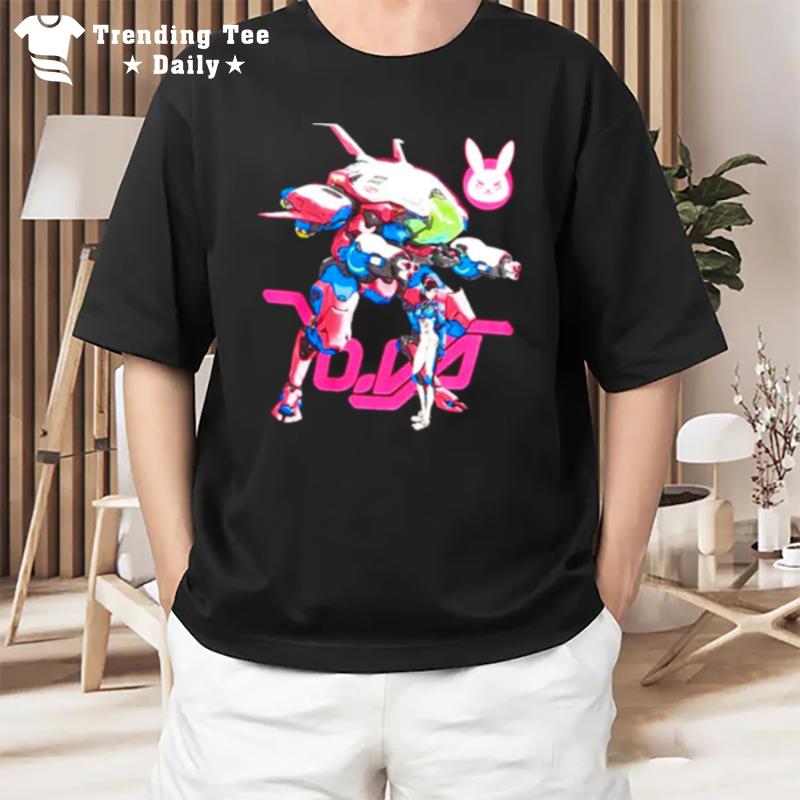 Overwatch 2 D.Va Collage T-Shirt