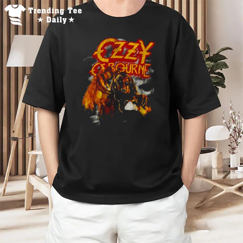 Ozzy Osbourne Bark At The Moon Blizzard Of Ozz T-Shirt