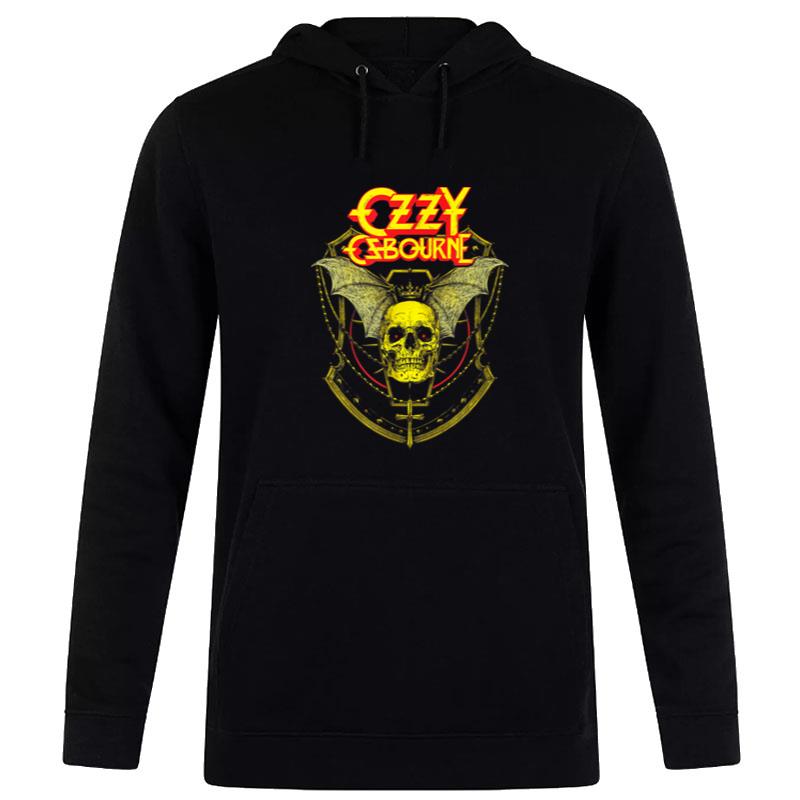 Ozzy Osbourne Crowned Skull B09Yc4Cjmj Hoodie