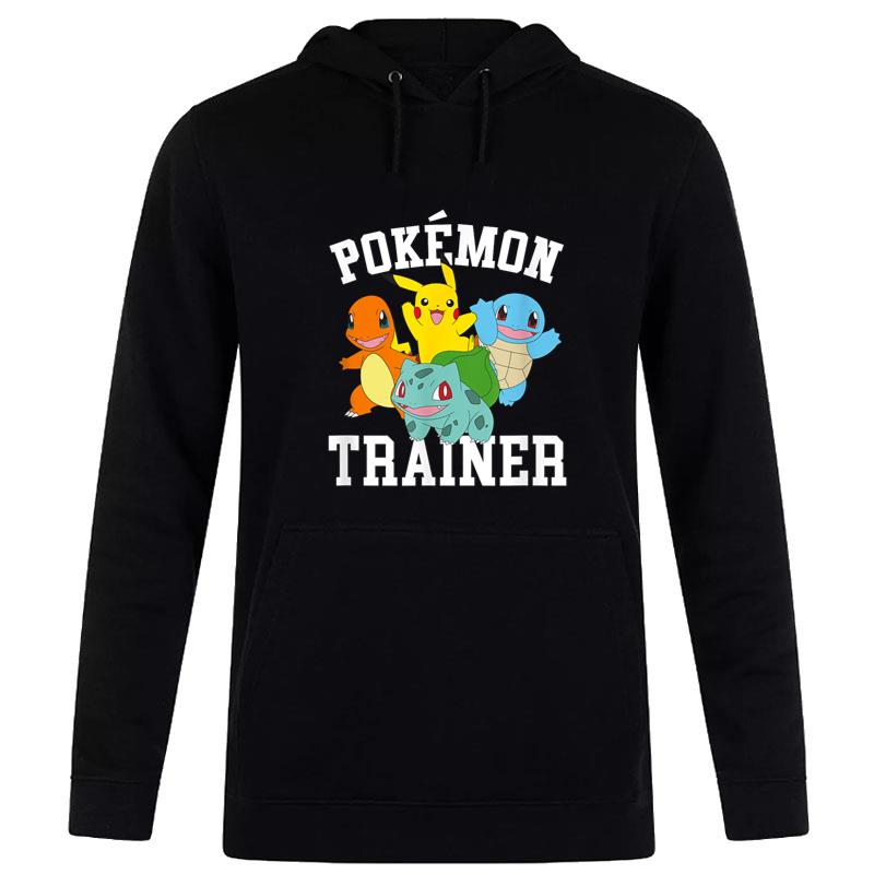 Pok?on Trainer Kanto Starters Vintage Portraits Hoodie