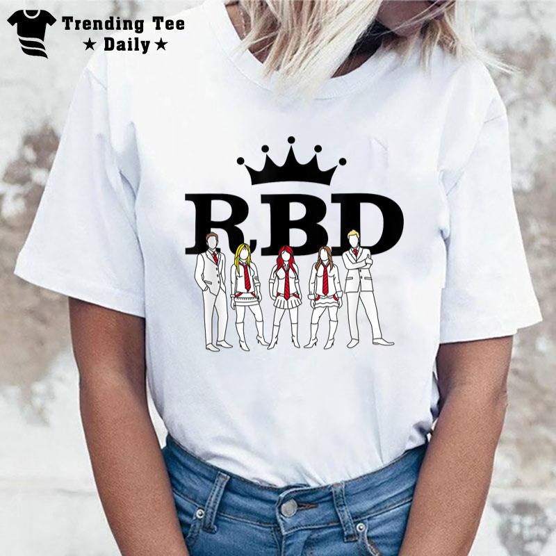 Rbd Rebelde Tour 2023 Rebelde Concert T-Shirt