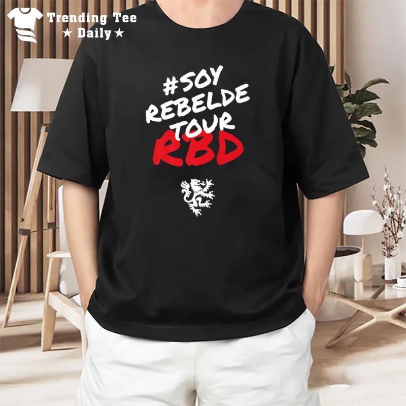 Rbd Rebelde Tour 2023 Rebelde Concert Premium T-Shirt