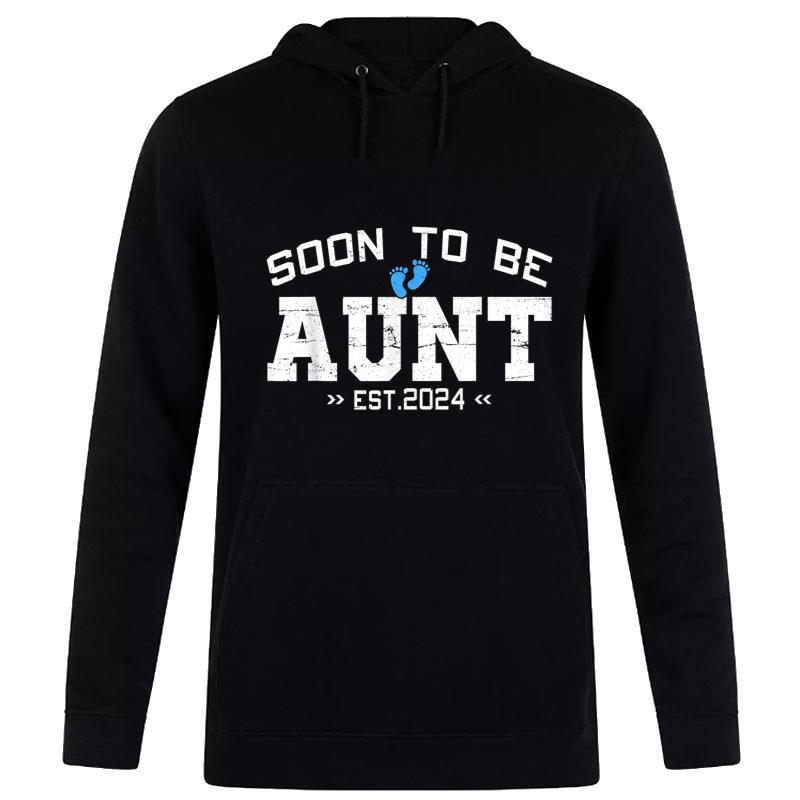 Soon To Be Aunt Est 2024 Mother'S Day First Time New Mom Hoodie