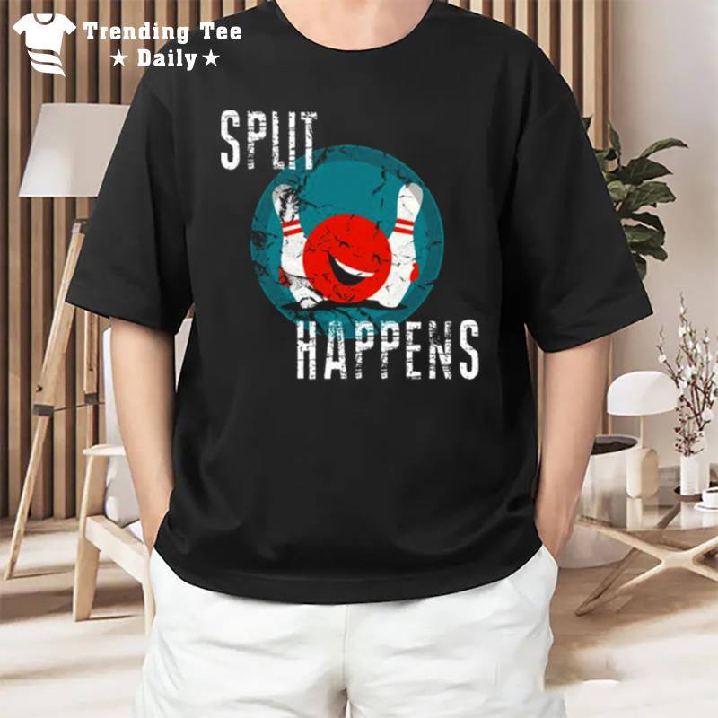 Split Happens Bowling Team T-Shirt