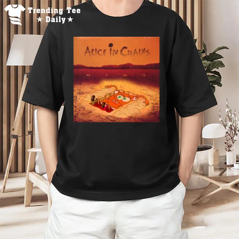 Spongebob Alice In Chains T-Shirt