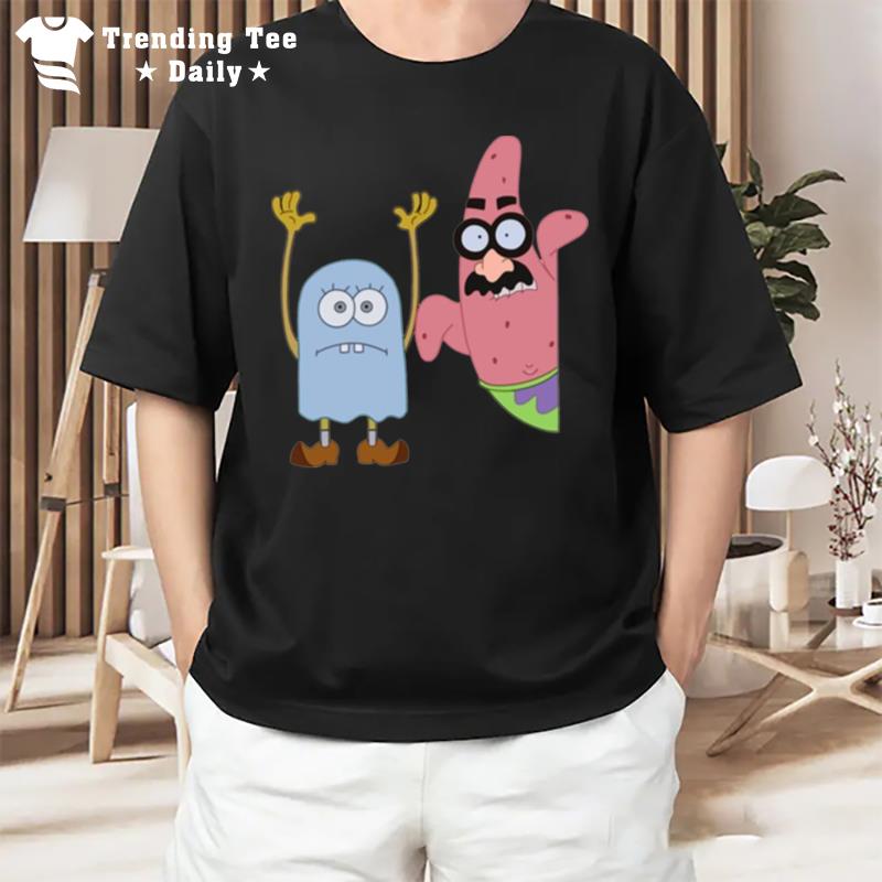 Spongebob And Patrick Halloween Graphic T-Shirt