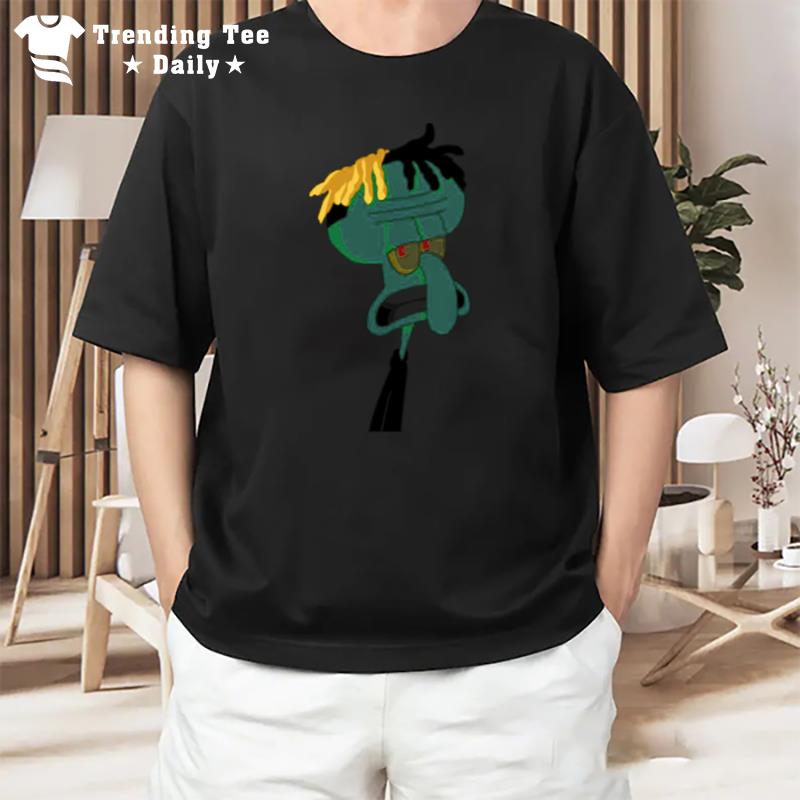 Spongebob Xxxtentacion Cartoon T-Shirt