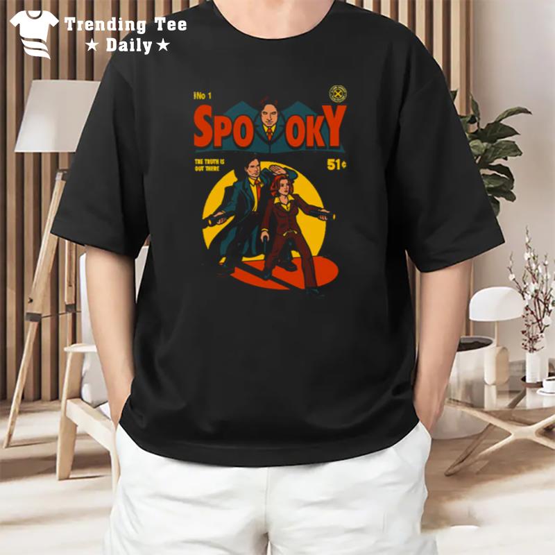 Spooky Comic The Truth Is Out There T-Shirt