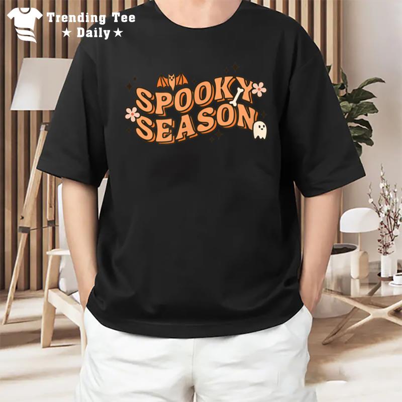 Spooky Season Retro Cute Halloween T-Shirt