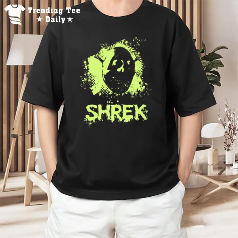 Spooky Shrek Halloween Design T-Shirt