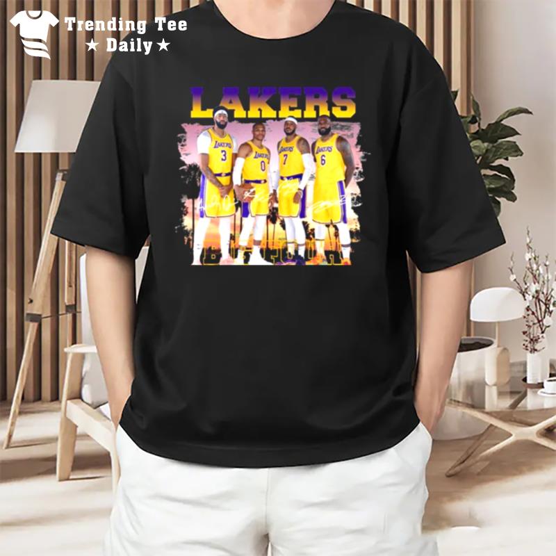 Sports Person Los Angeles Lakers The Lebron James T-Shirt