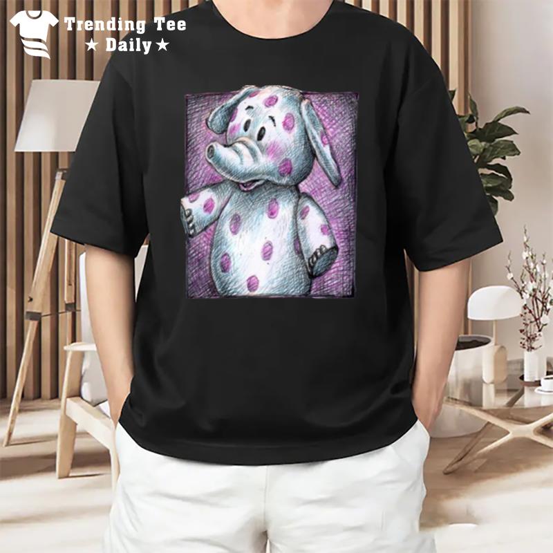 Spotted Pink Elephant Dreamscapes T-Shirt